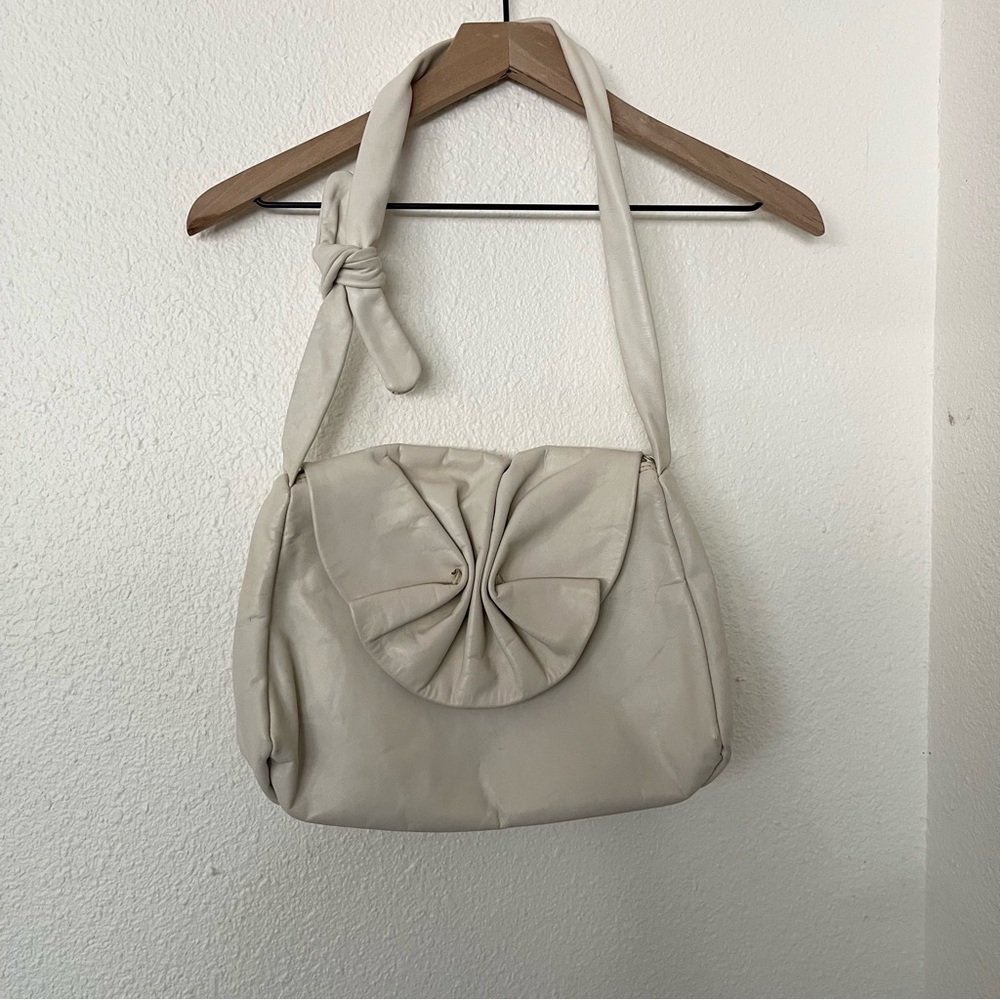 VTG Genuine Leather by Reem Cream Women's Bag